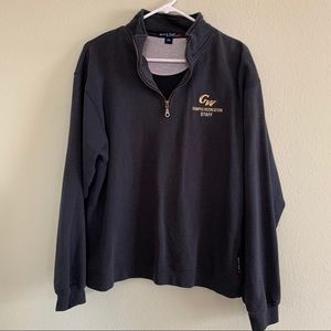 Oversized GW Campus Rec Quarter Zip